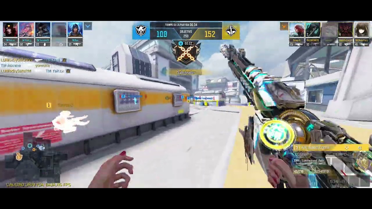 Scrim HARDPOINT TAKEOFF COD MOBILE.