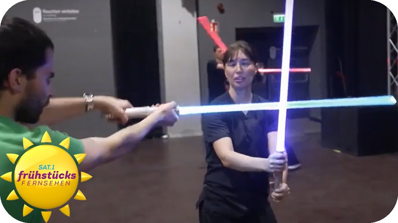 Kämpfen wie ein Jedi-Ritter | SAT.1 Frühstücksfernsehen