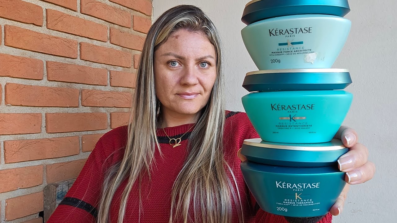 Comparação Kérastase Resistance☆Em q/ momento usar cada uma delas? Vem comigo😉 #kerastase #cabelo