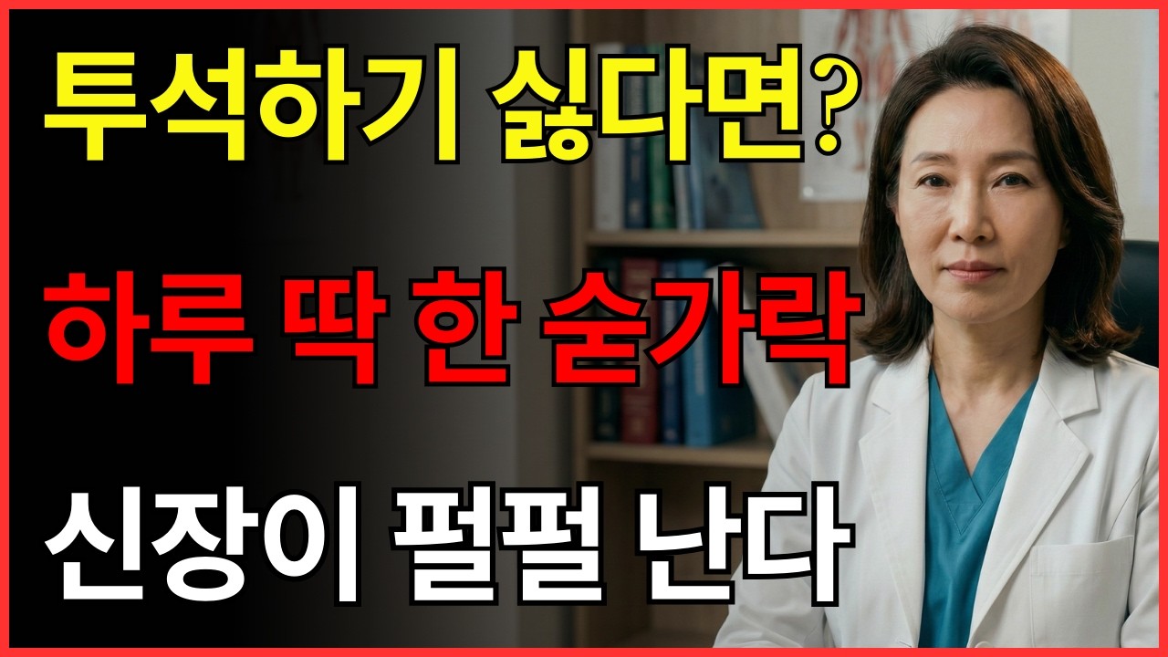서울대 연구팀이 찾아낸 '이것': 하루 한 숟가락으로 신장 나이 20년 되돌립니다