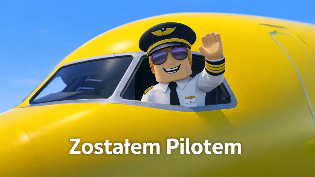 Zostałem Pilotem Samolotu Pasażerskiego!|W Roblox