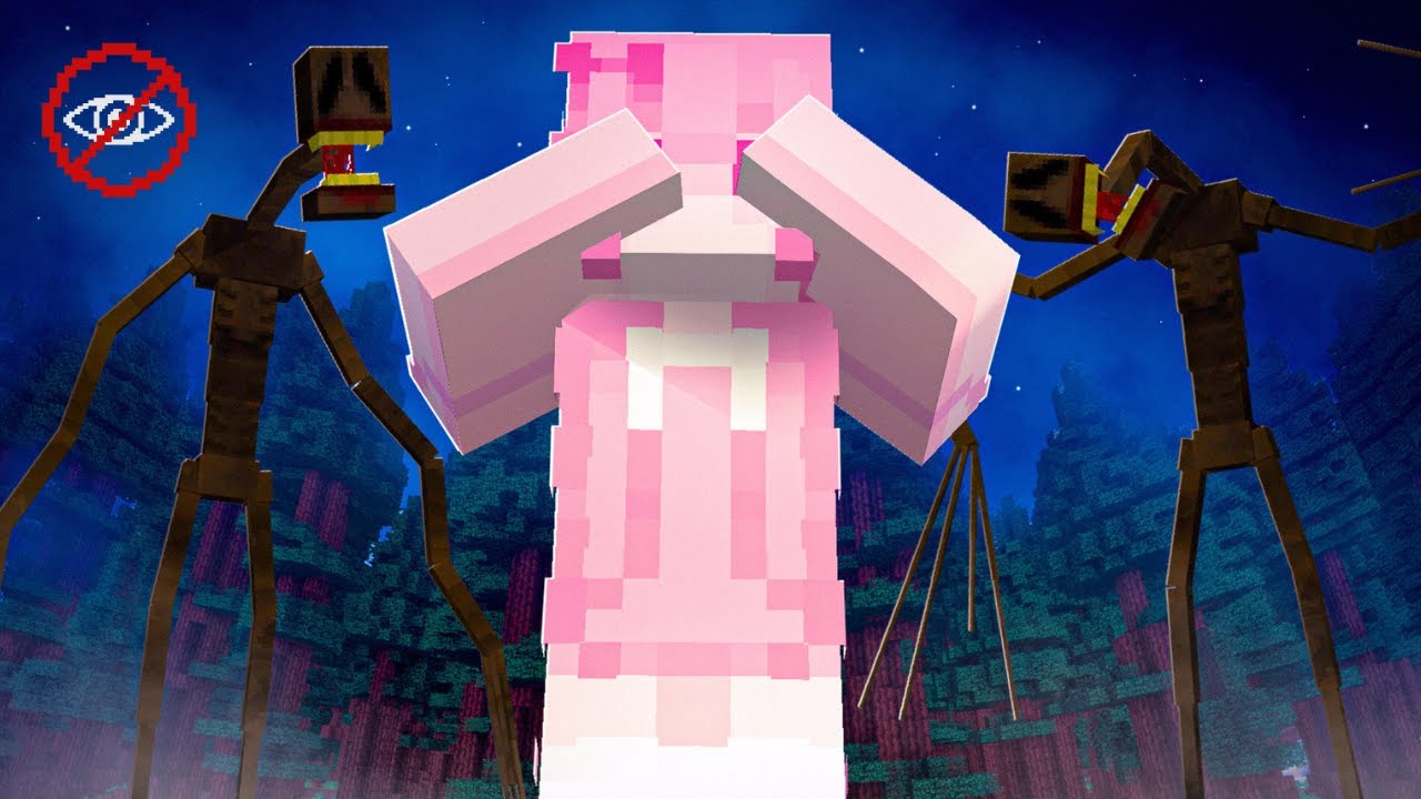 EU NÃO POSSO OLHAR PARA ELE NO MINECRAFT