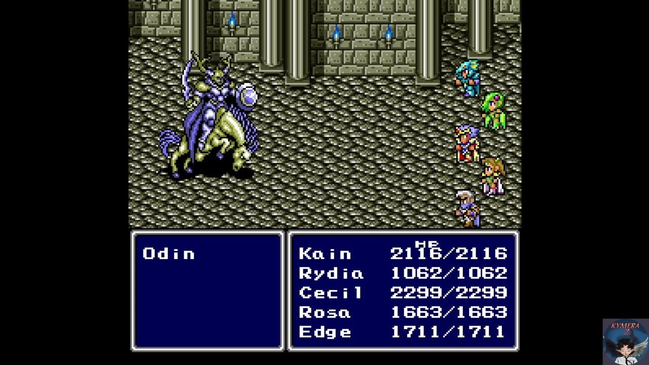 Final Fantasy II (IV) - SNES - Playthrough - Odin