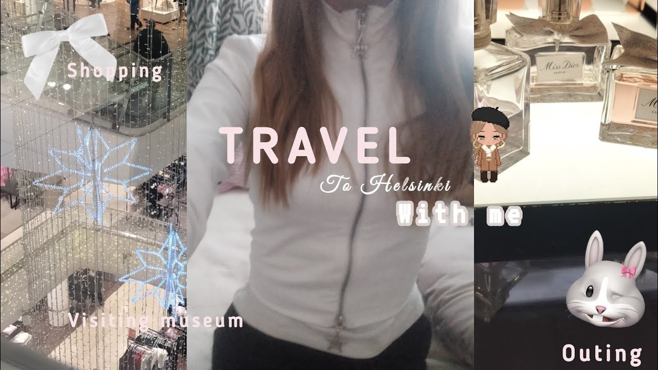 Travel to Helsinki with me 🤍 | outing, visiting museum, shopping ꒰ঌ ໒꒱