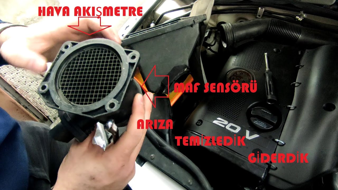 Passat B5 Hava Akışmetre / MAf Sensörü Arızası Nasıl Tespit Edilir Nasıl Giderilir (Skoda,Seat,Audi)