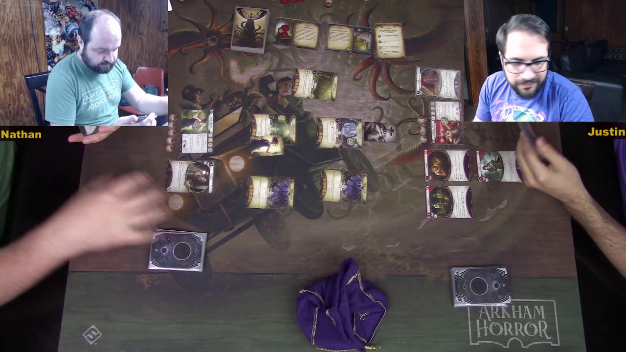 Arkham Horror LCG: Third Scenario. Plus bonus Marvel Champions LCG Starter game!