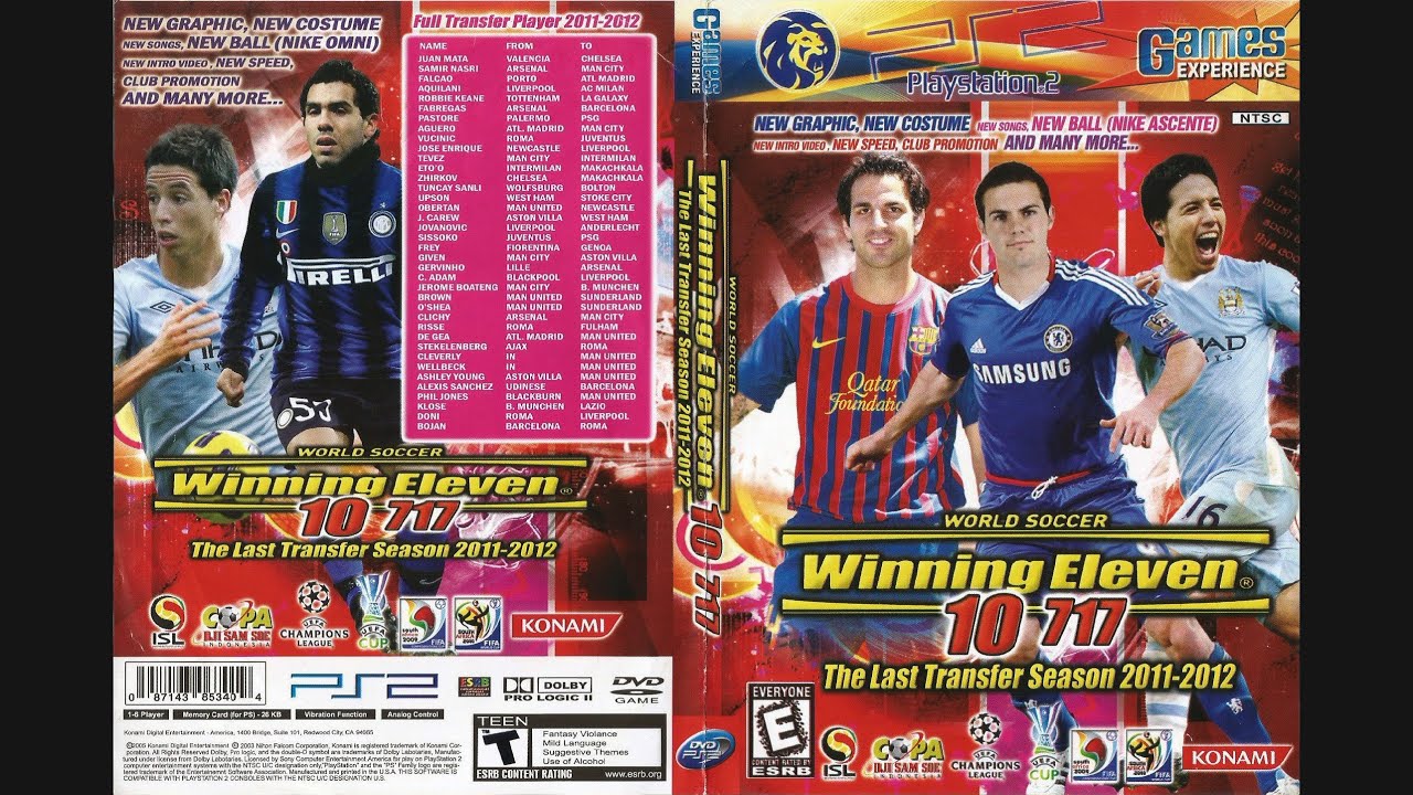 Winning Eleven 10 - 717 The Last Transfer Season 2011-2012