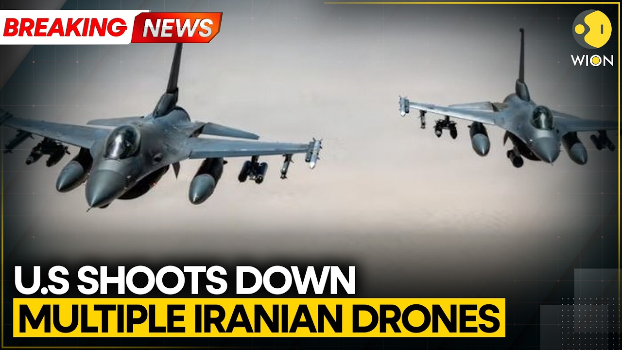 CENTCOM: US Forces Shot Down All Iranian One-Way Attack Drones | WION BREAKING