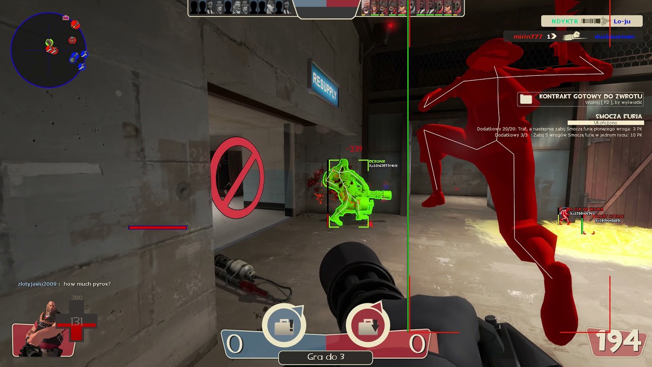 TF2 LMAOBOX Pwning n00bs with Doubletap