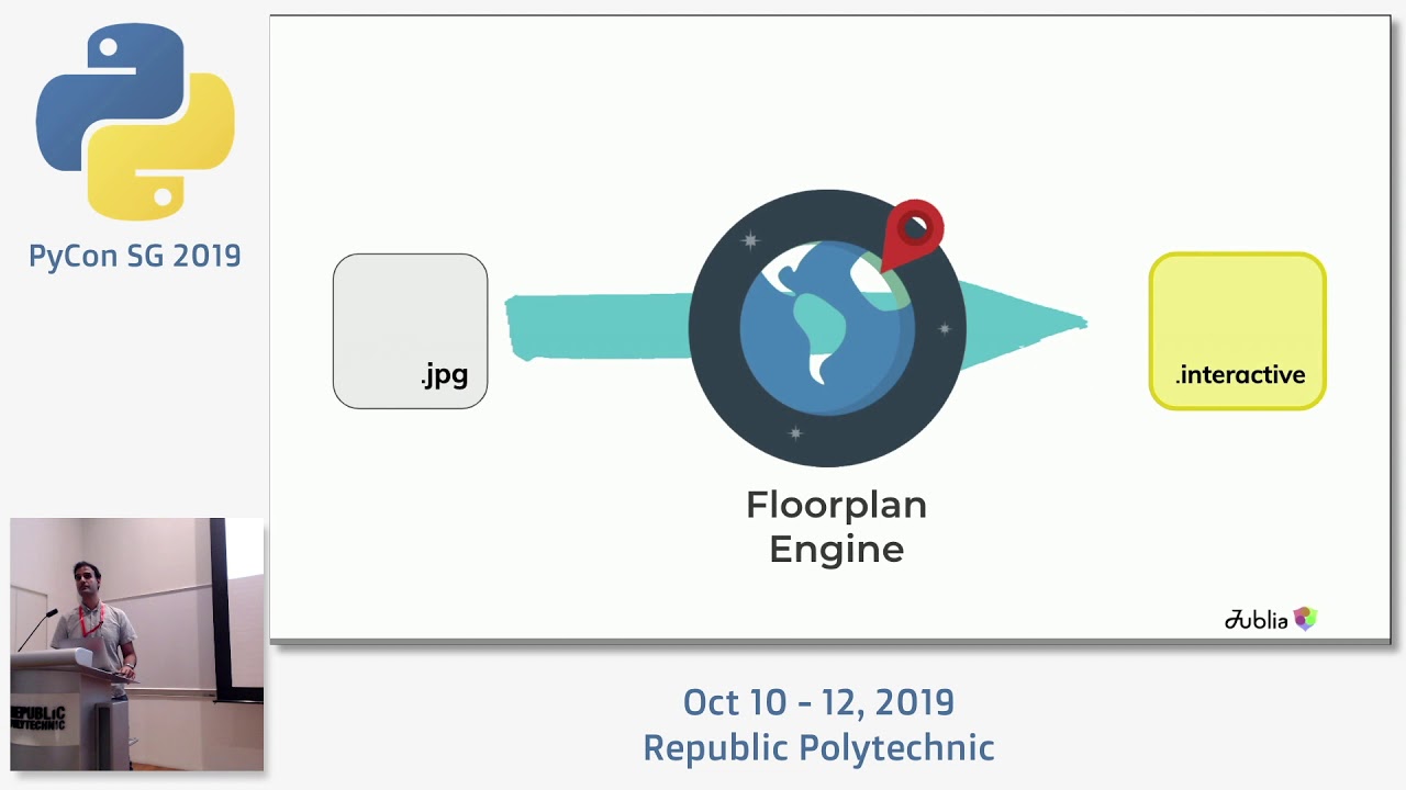 Converting a Static Map image to an Interactive Floorplan - PyCon SG 2019