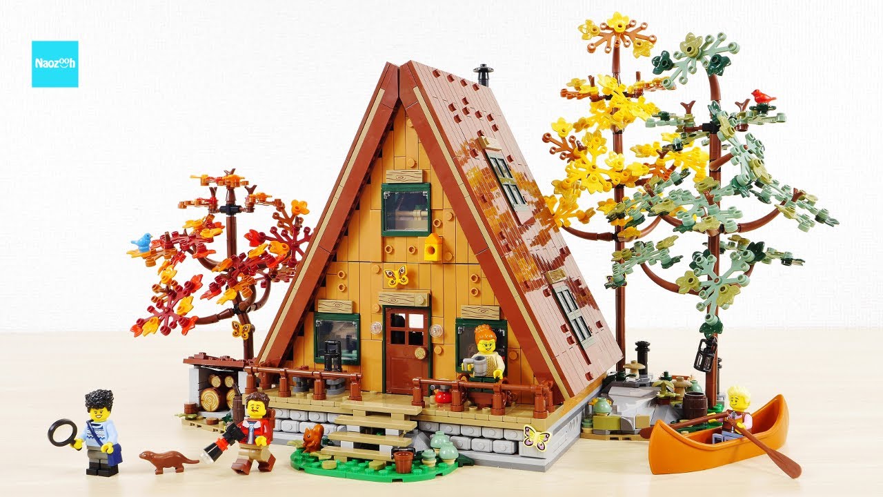 レゴ アイデア Aフレームキャビン  21338 ／ LEGO IdeasA-Frame Cabin Speed Build & Review