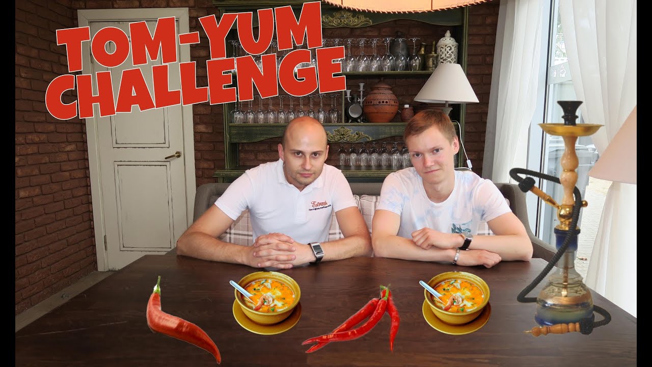 TOM-YUM CHALLENGE! + CHILLI PIPARU Ē&Scaron;ANA