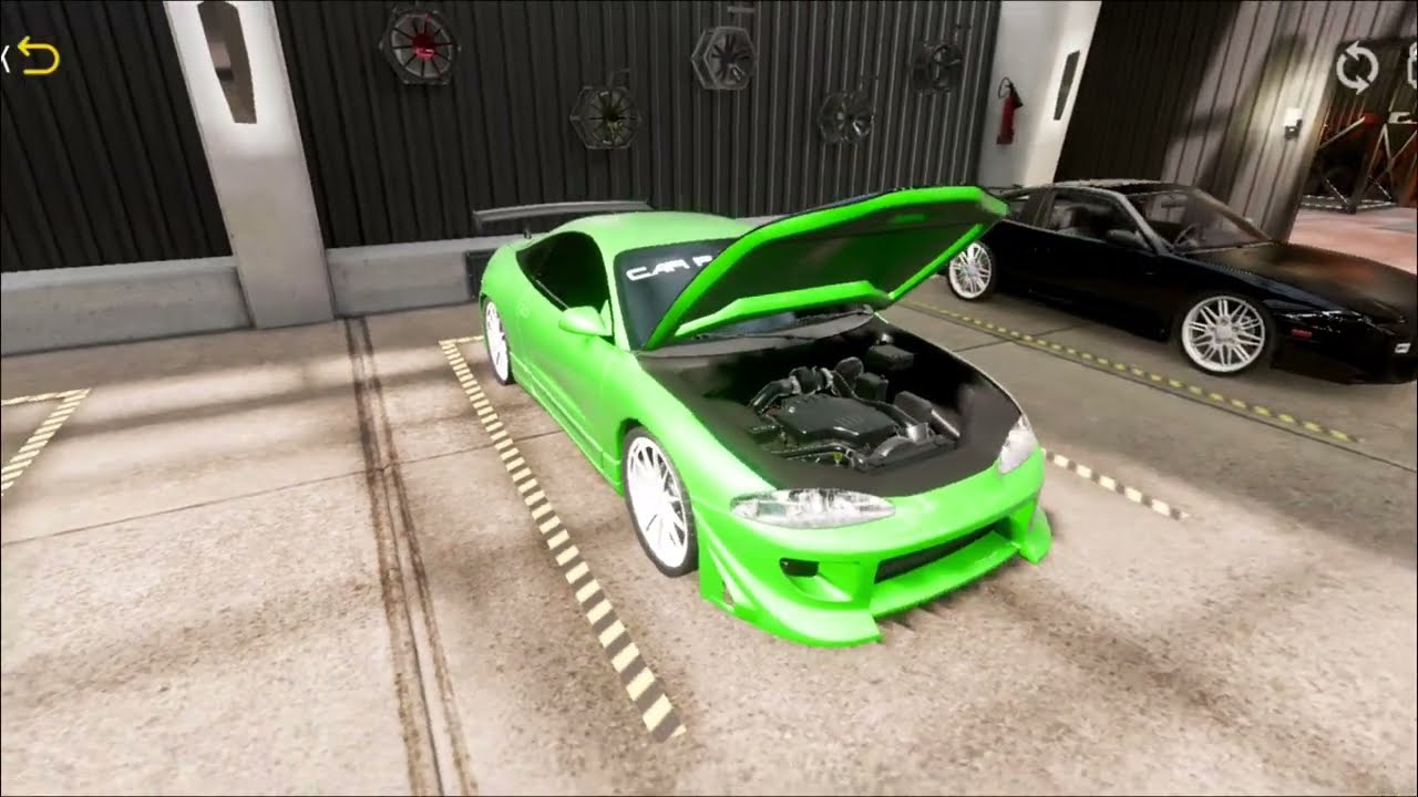 MOSTREI MINHA GARAGEM QUE MONTEI DO ZERO/car parking multiplayer 😮🔥