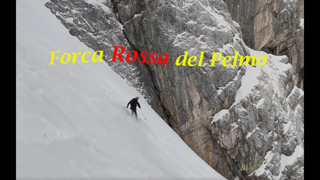 Sci alpinismo nelle Dolomiti: Forca Rossa del Pelmo