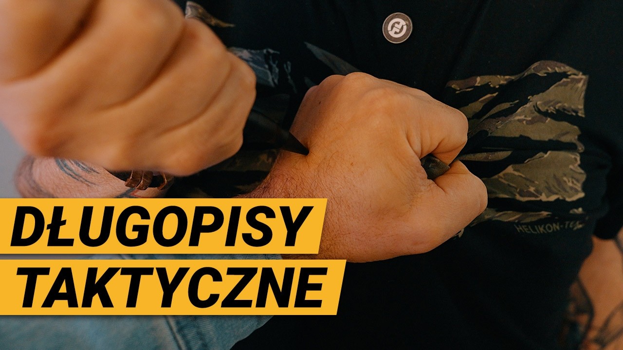 Nie tylko do pisania - testujemy długopisy taktyczne | Sklep Militaria.pl