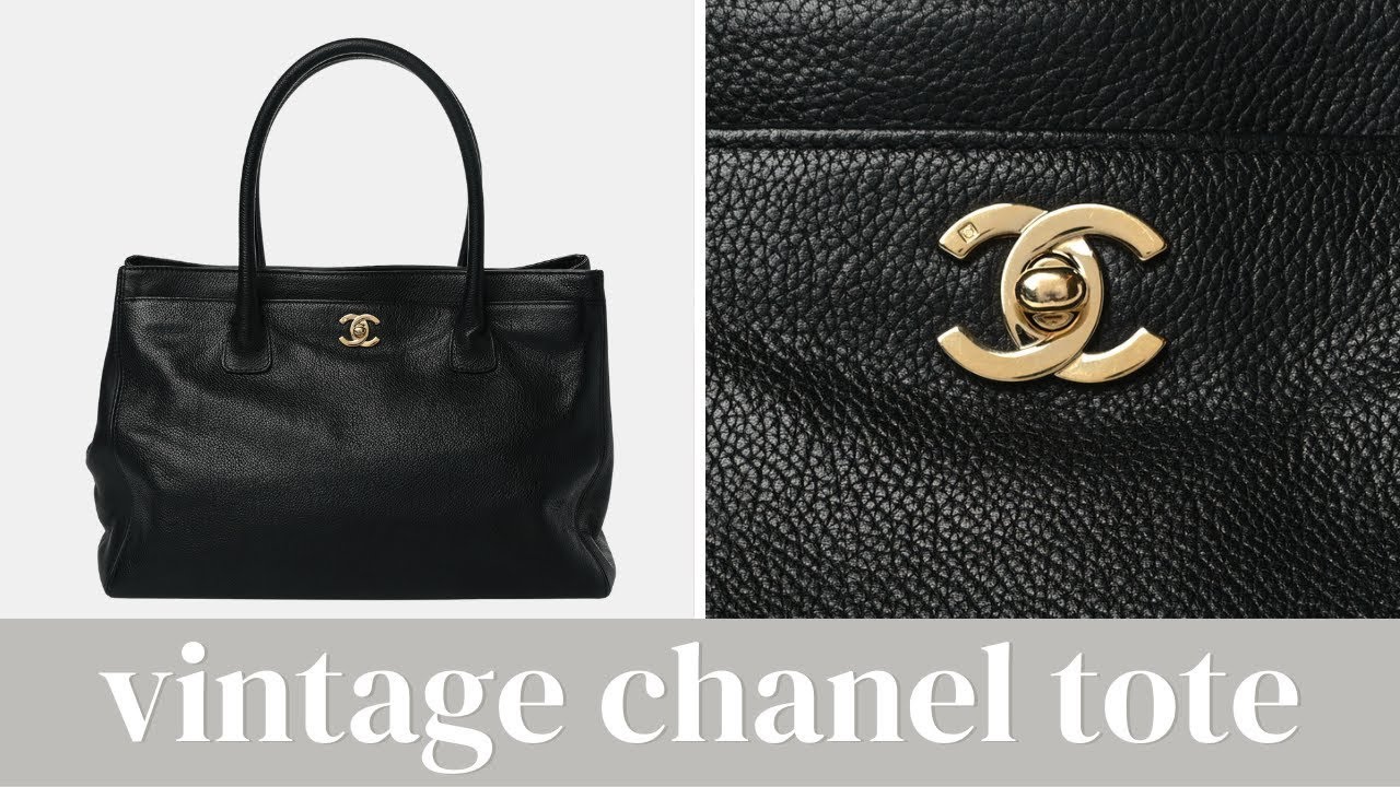 Unboxing my first Chanel bag! | Vintage Chanel Cerf Executive Tote | What Fits & First Impressions