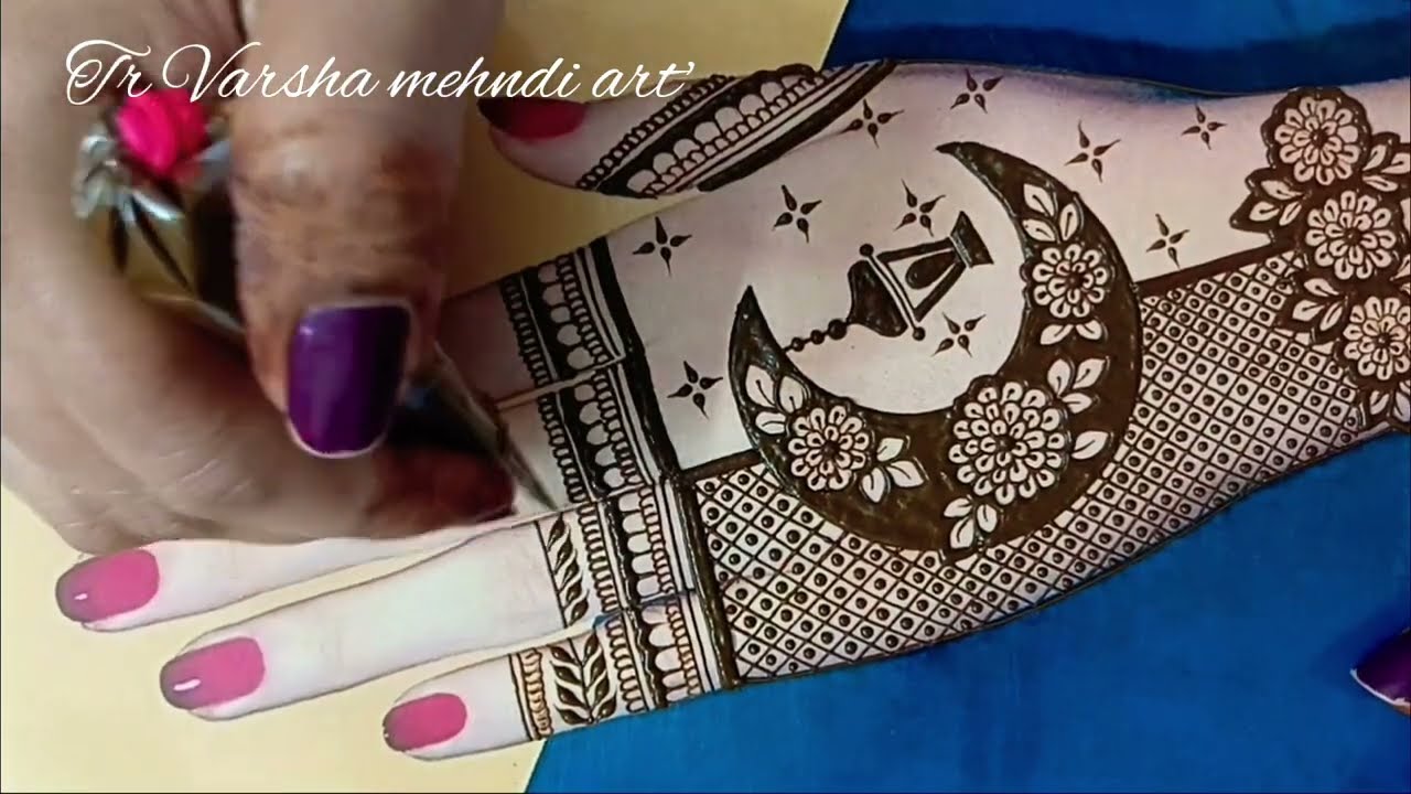 The Most Beautiful Ramadan Eid Moon Mehendi Designs || Beautiful Eid Mehendi Designs || #Mehndi