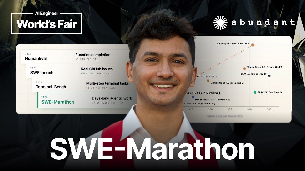 SWE-Marathon: Оценка AI-агентов для программирования в масштабе миллиарда токенов &mdash; Риши Десаи, A...