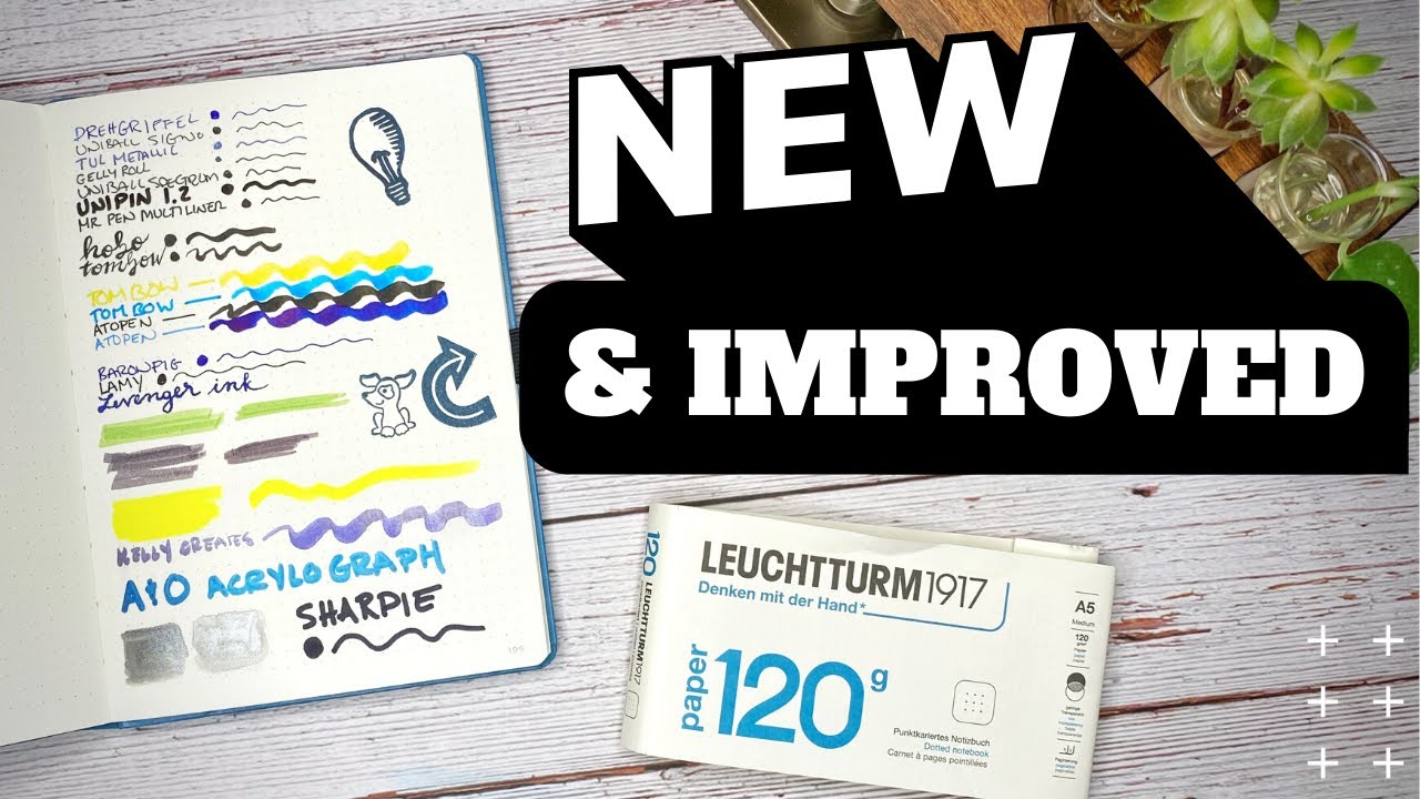 Leuchtturm1917 120G Bullet Journal Review and Pen Test
