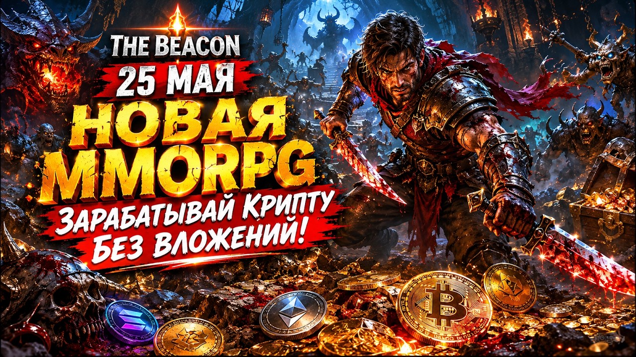 THE BEACON &mdash; НОВАЯ MMORPG, КОТОРАЯ ДАЁТ ЗАРАБАТЫВАТЬ КРИПТУ БЕЗ ВЛОЖЕНИЙ! 😱