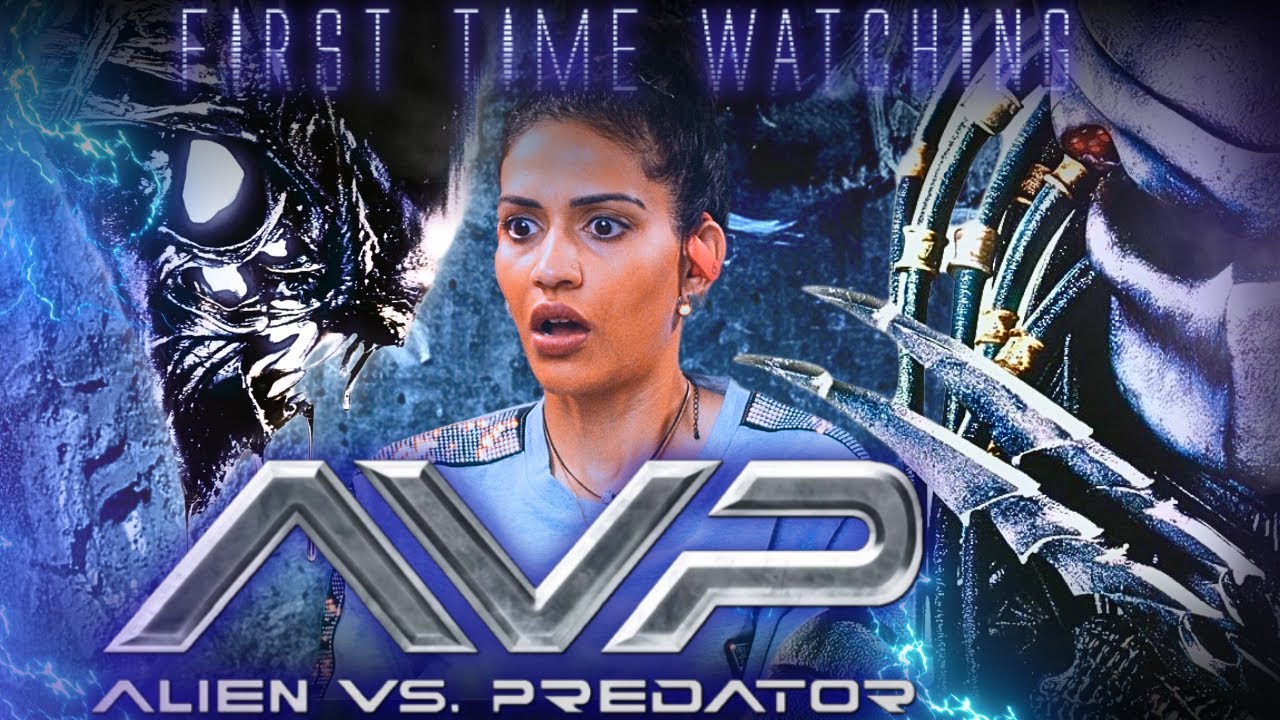 First Time Watching Alien vs Predator Reaction Watch Along