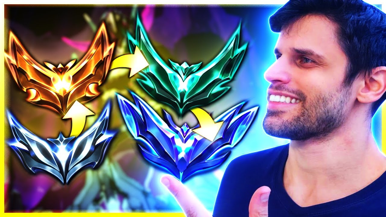 COMO SAIR DE CADA ELO NO LEAGUE OF LEGENDS *DO FERRO AO MESTRE*