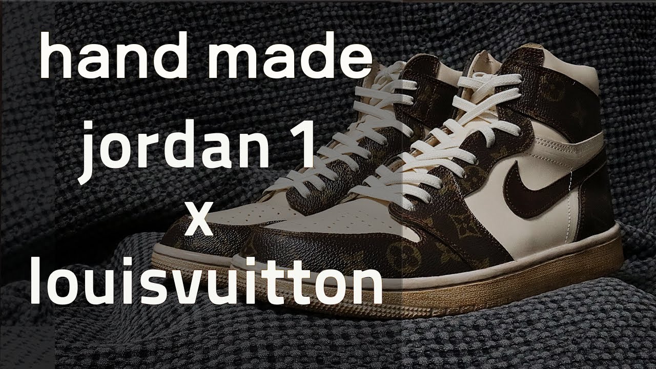 조던 1 루이비통 커스텀제작 (jordan 1 louisvuitton custom made),(aj1custom)