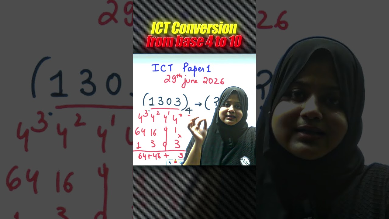 UGC NET Paper 1 ICT Conversion #ugcnetpaper1 #ugcnetict #ugcnetpaper1ict #shorts