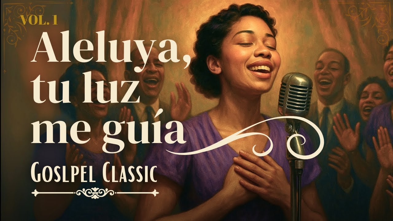 Aleluya, Tu Luz Me Guía 🌟 Gospel Clásico 1940 | Himnos Cristianos para Oración