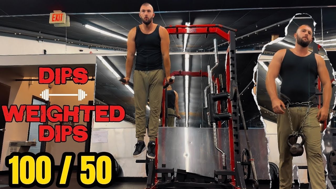 How To Increase Your Dips FAST (100/50 Weighted Pyramid Explained)