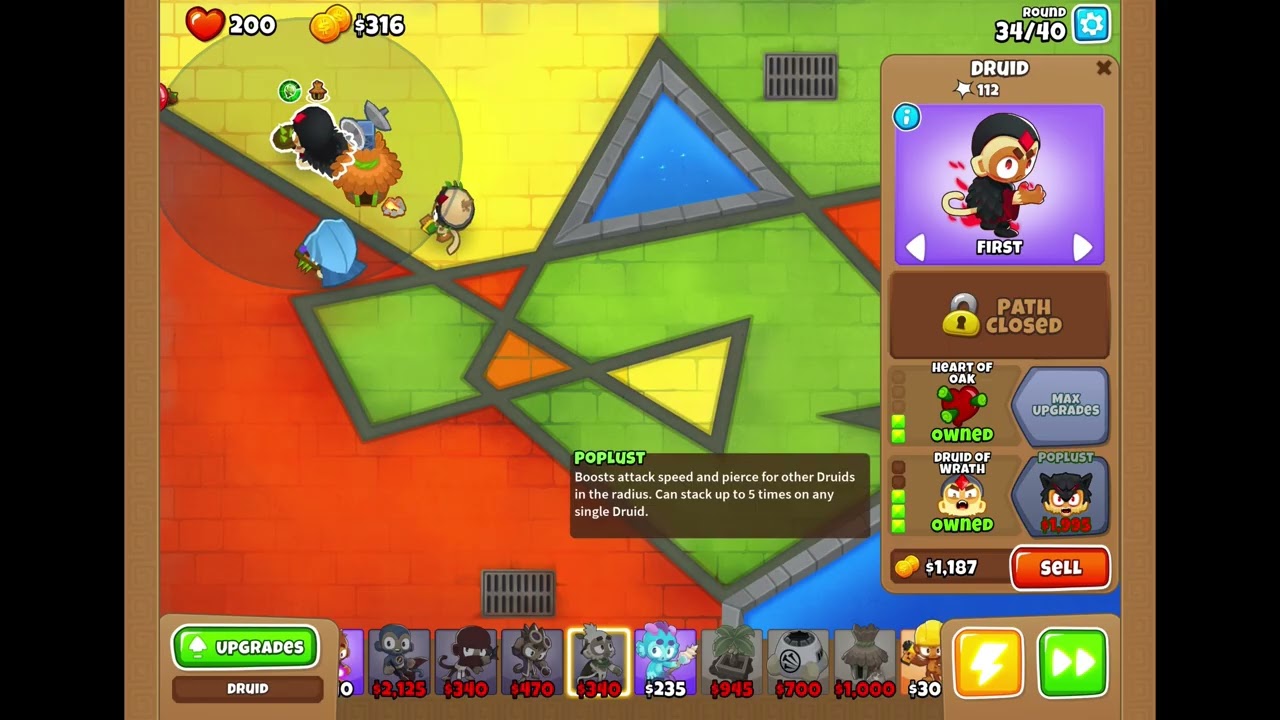 Ep 1of beating my best round: deadly druids