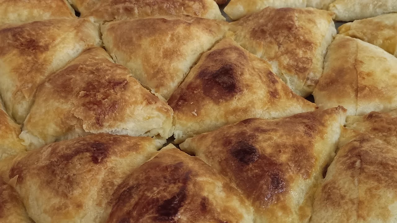 patatesli yeşil mercimekli üçgen börek tarifi
