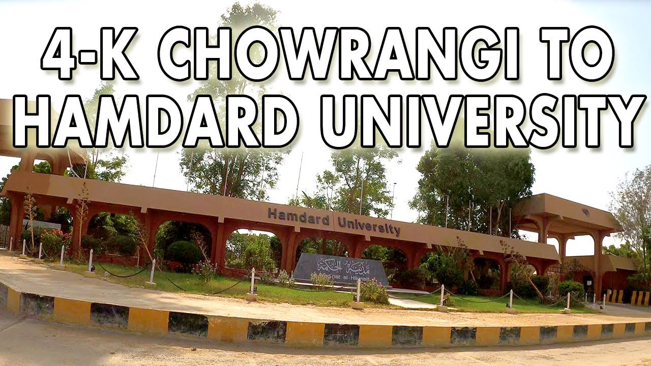 4K CHOWRANGI TO HAMDARD UNIVERSITY DRIVE - Karachi City Street View 2020 - 4K HD