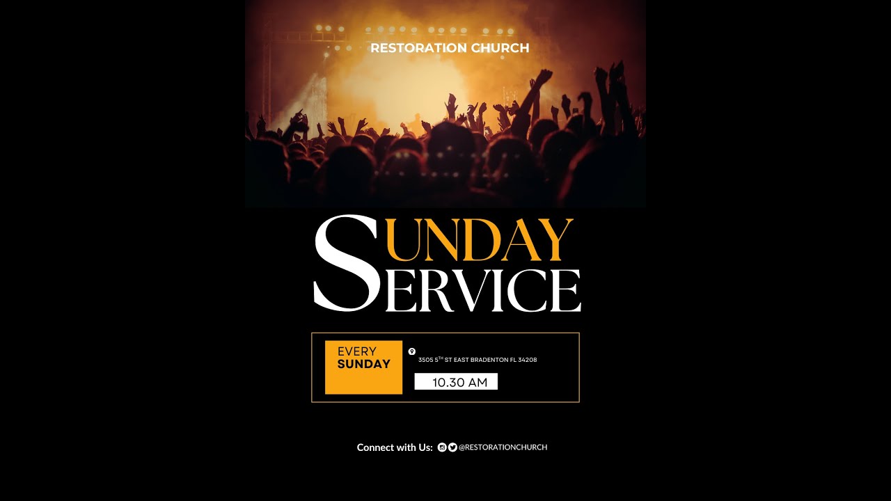 Service d'adoration et de louange dimanche 1 mas 2025 #Restorationchurch
