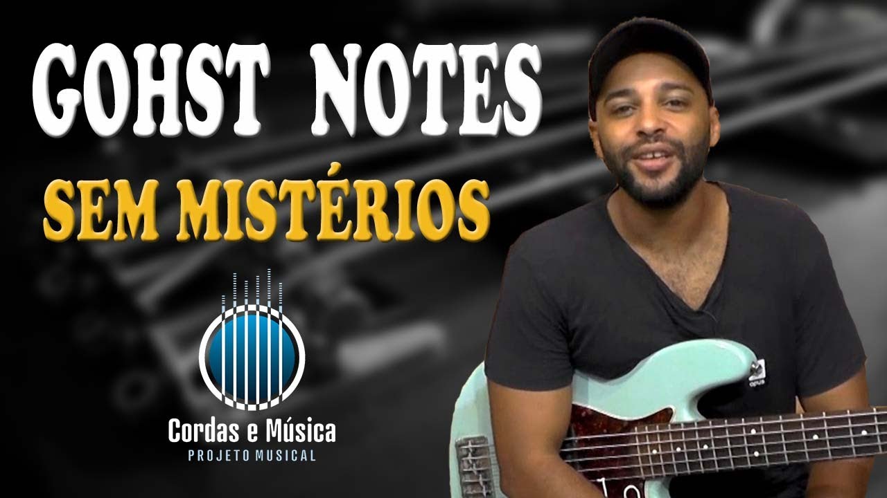 GHOST NOTES (NOTAS FANTASMAS) no CONTRABAIXO para INICIANTES