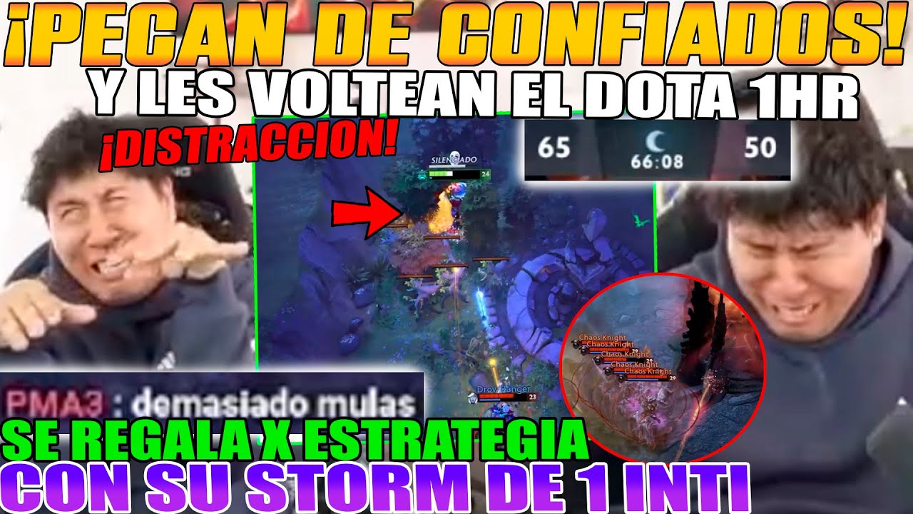 PECAN DE CONFIADOS Y LES VOLTEAN DOTA CON MEGAS! MACARIUS SE REGALA X ESTRATEGIA C SU STORM 1 INTI