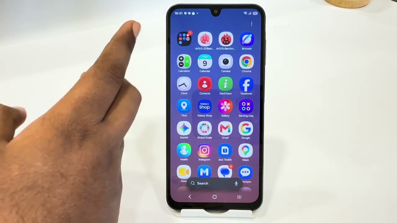 Samsung S26 Ultra: как убрать папки с экрана приложений