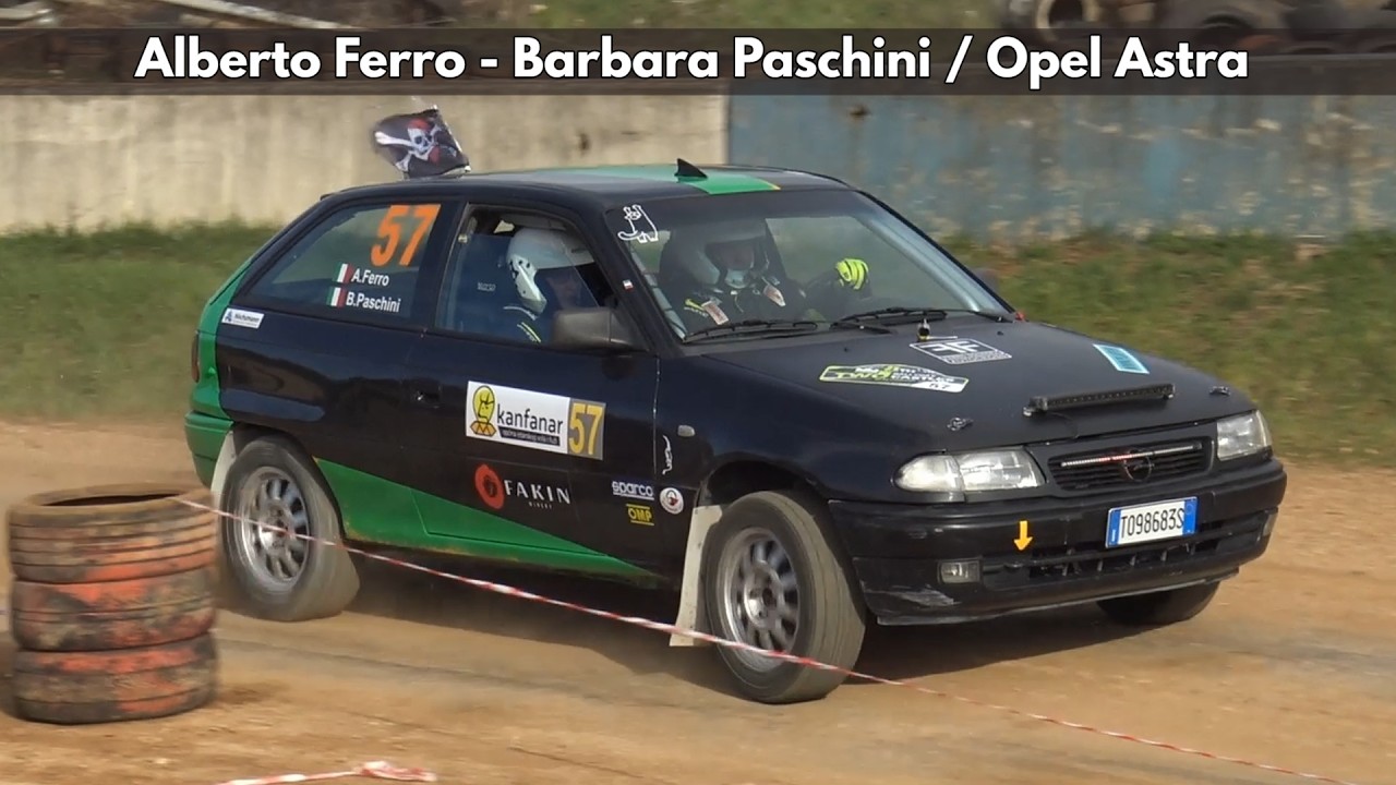 Alberto Ferro - Barbara Paschini / Opel Astra / Rally Due Castelli 2026. - TheLepoldMedia