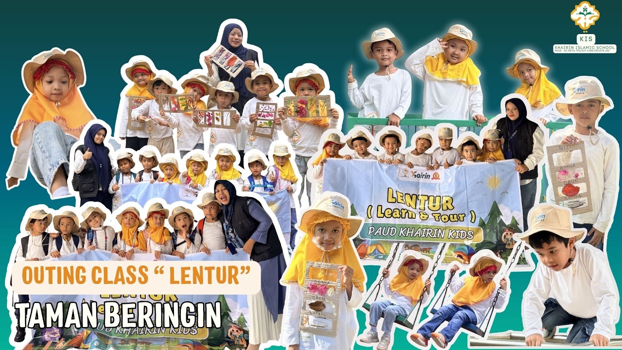 🎥 Serunya Learn & Tour PAUD Khairin Kids di Taman Beringin 🌳 | Belajar Sambil Bermain di Alam.