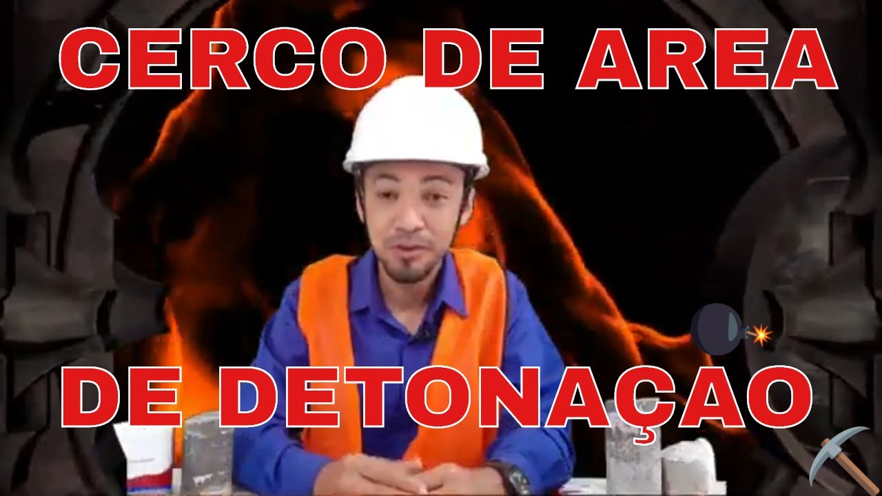 CERCO DE ÁREA DE DETONAÇÃO