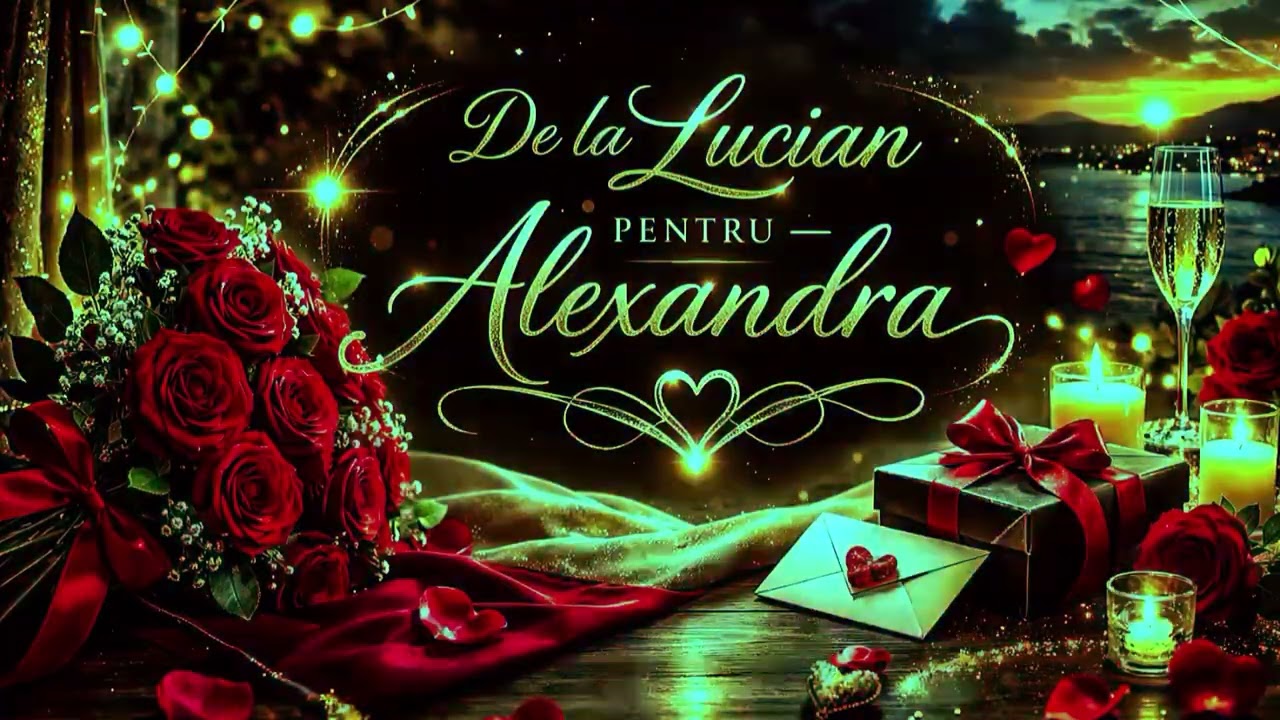 Te iubesc (de la Lucian pentru Alexandra)