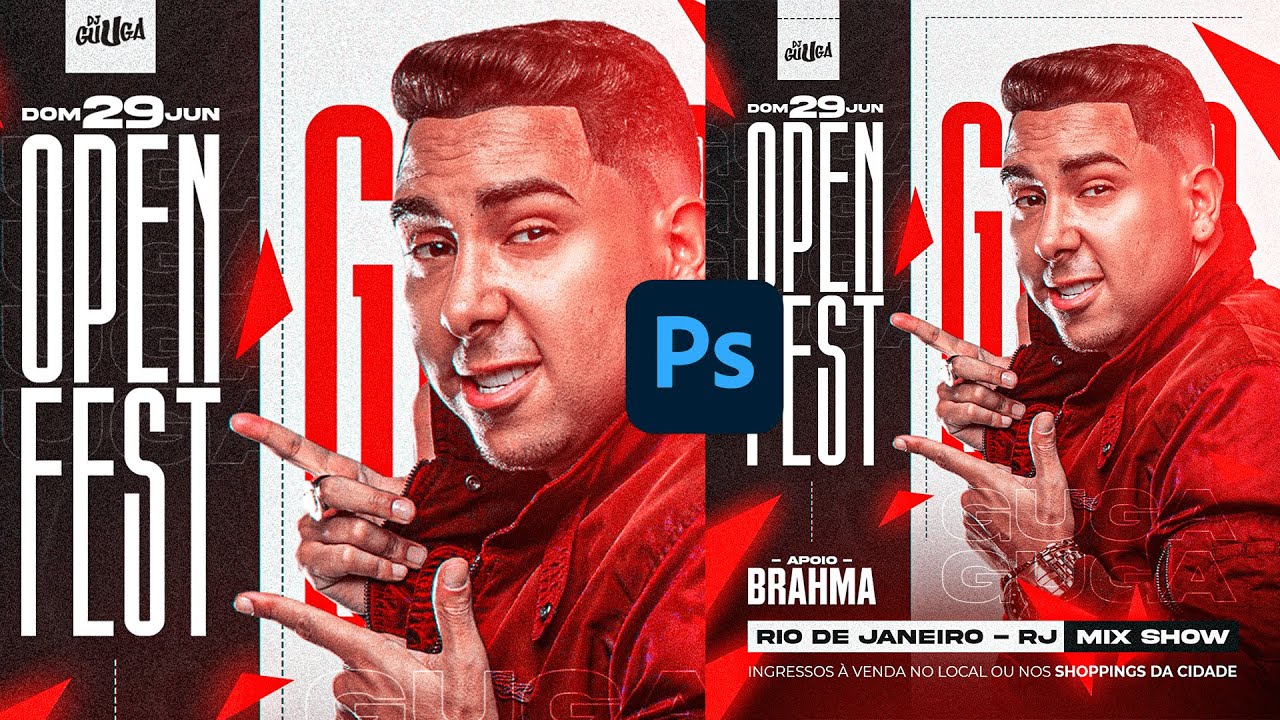 Como Fazer FLYER profissional no Photoshop