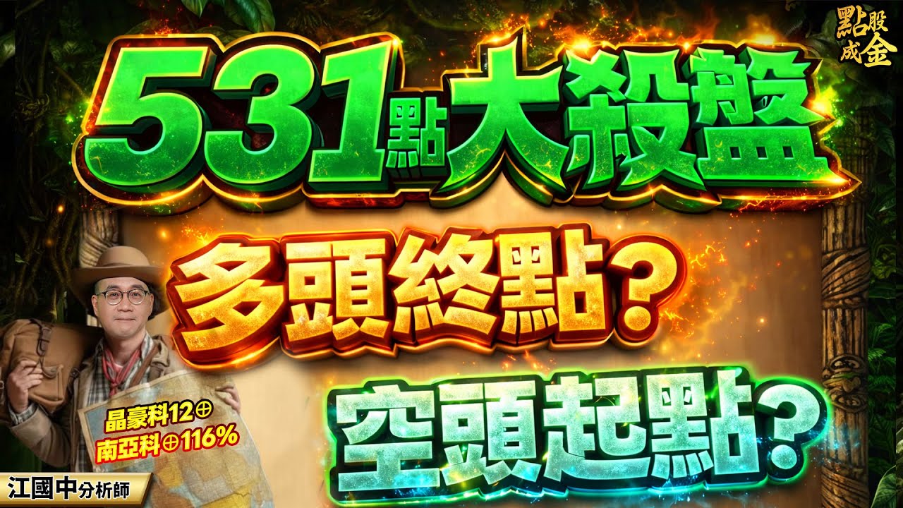 531點大殺盤→多頭終點？空頭起點？ 2026.1.30