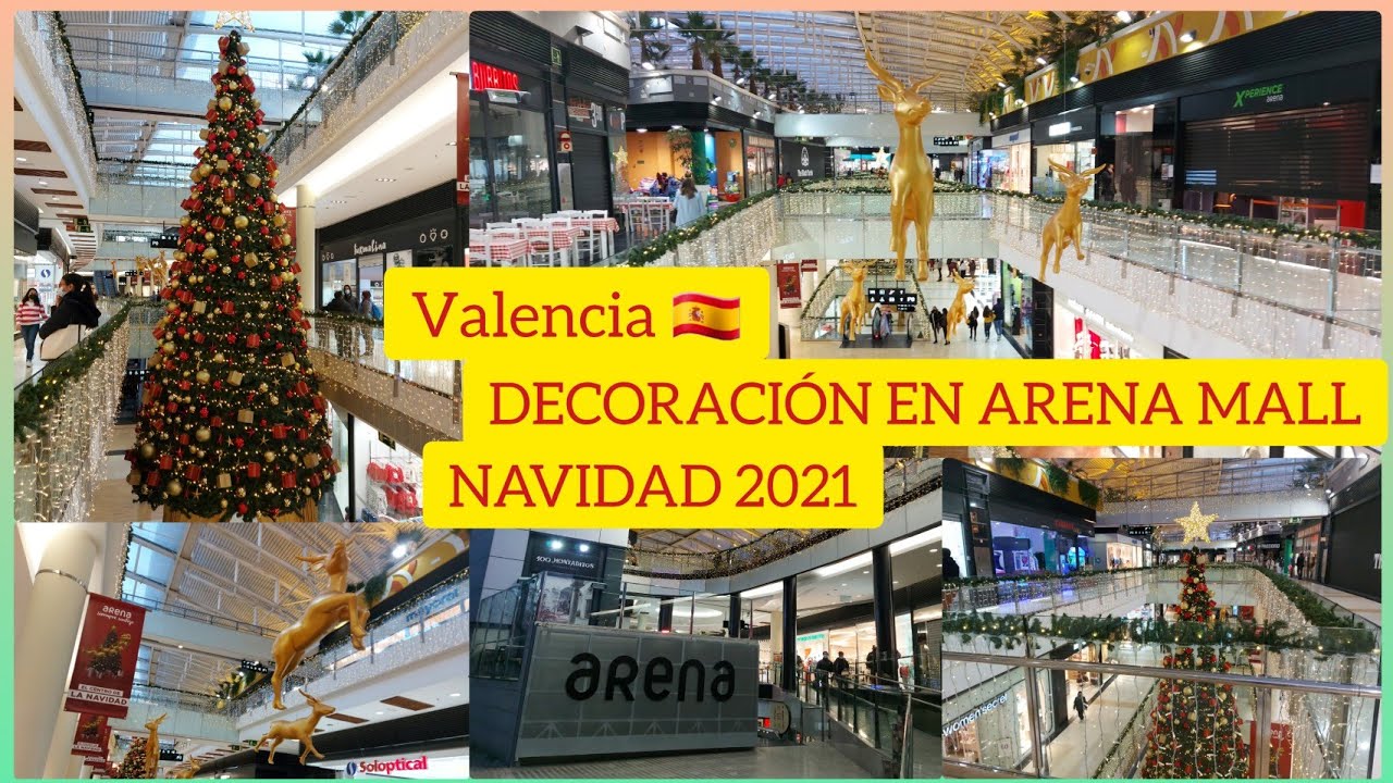 NAVIDAD DECORACIÓN EN CENTRO COMERCIAL ARENA MULTIESPACIO | SHOPPING MAL🛍 #beautiful#tree #lights
