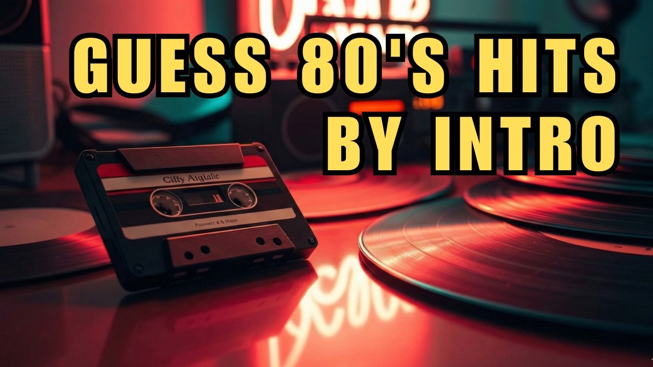 Guess the 80s Song by the Intro 🎶 | Ultimate 1980s Music Quiz