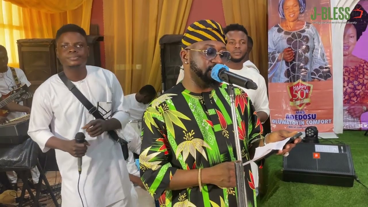 MUST WATCH!!! ALEX BIO LIVE AT MRS ADEOSUN OLUWATOYIN'S 70TH BIRTHDAY - IBADAN
