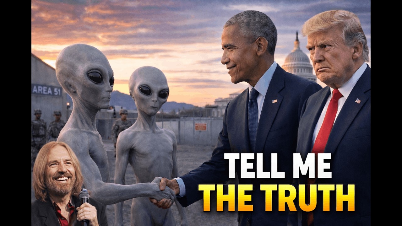 Tell Me The Truth 🛸 | Obama, Trump & The Alien Files (Country Rock Anthem)