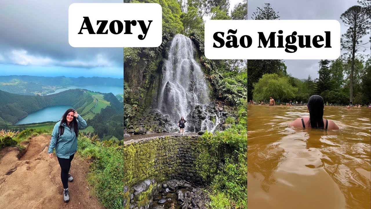 Azorské ostrovy - Sao Miguel l Příroda, termály, velryby a krávy l Skvělá dovolená VLOG