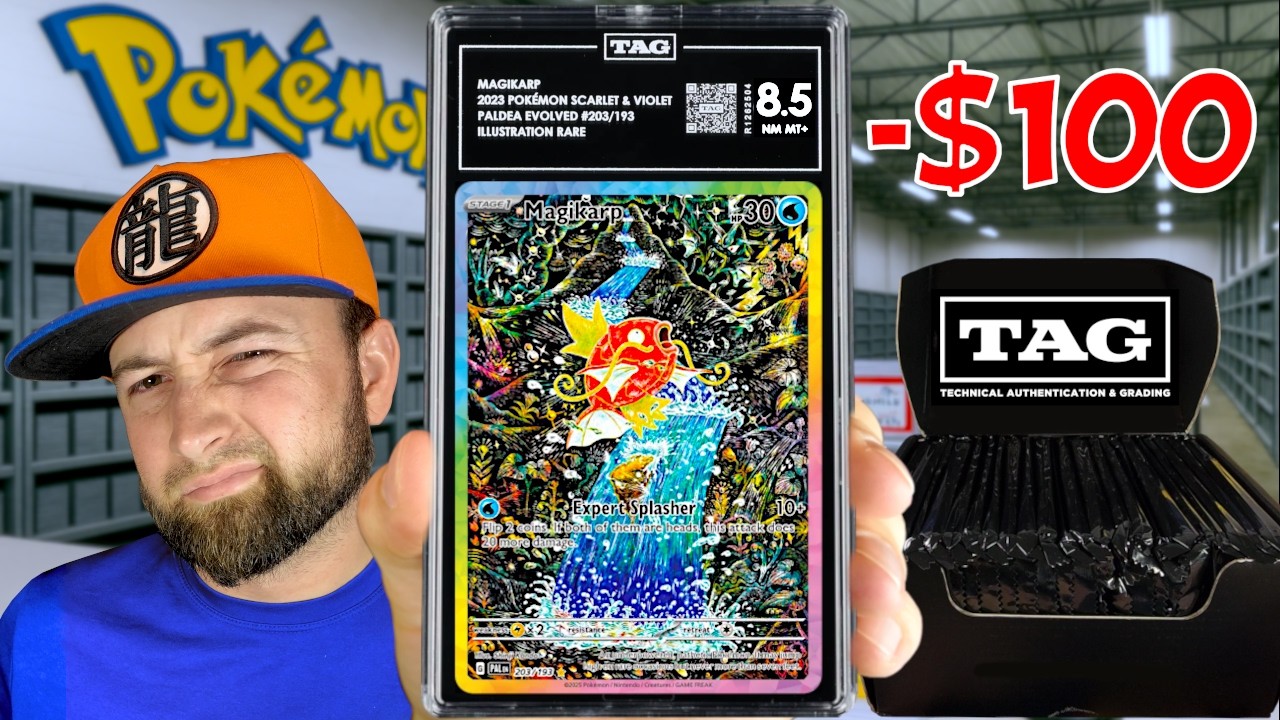 I Sent 22 Pokémon Cards to TAG Grading... Did I LOSE Money?