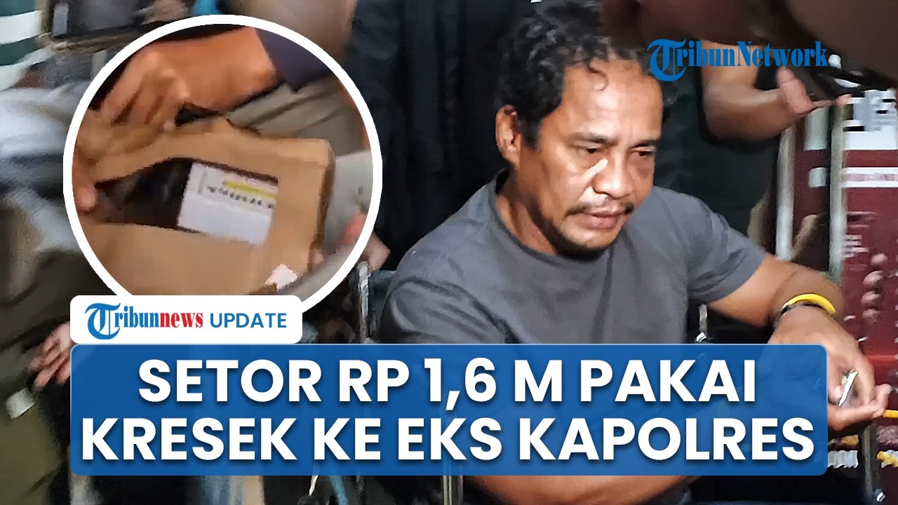 Bandar Narkoba Boy Setor Uang Rp 1,6 M Pakai Kresek ke Eks Kapolres Bima Kota, Diserahkan Bertahap